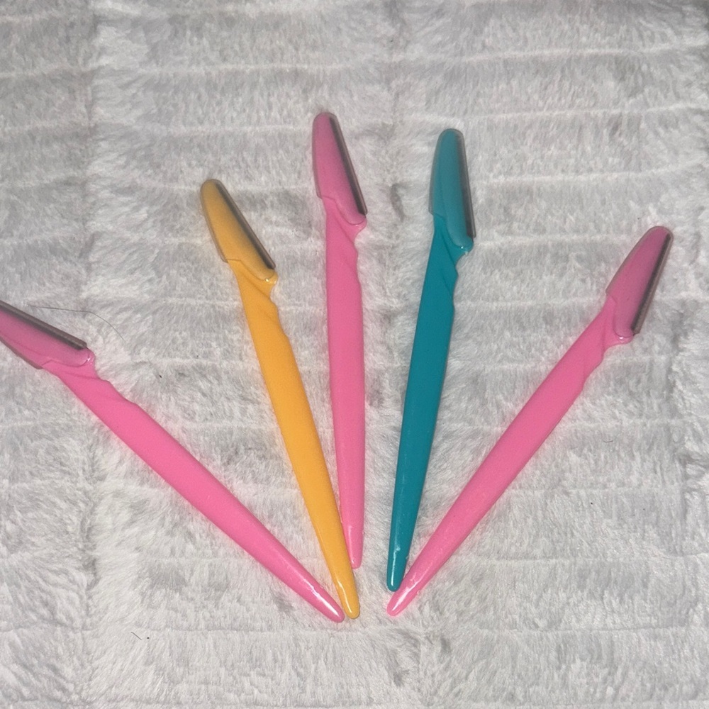 Colorful Facial Razors Set Qty (5)